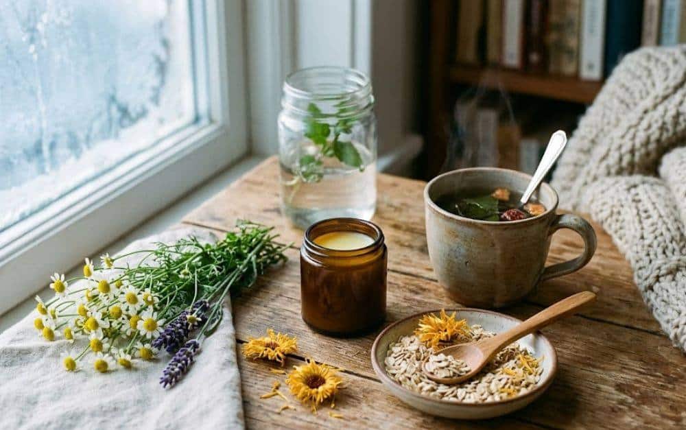 Sanfte Hilfe aus der Natur: Die Hautbarriere bei Trockenheit natürlich stärken